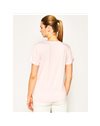 LIU-JO t-shirt colore rosa con logo nero