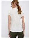 LIU-JO t-shirt donna bianco in cotone stampa Color Palette 