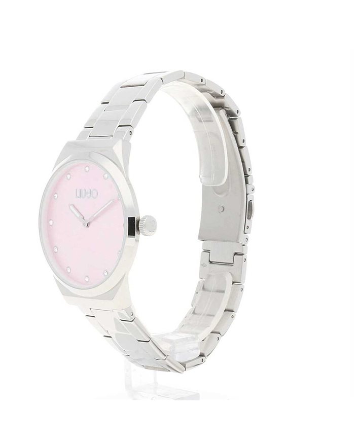 LIU-JO orologio donna APPEAL argento quadrante rosa, in acciaio analogico 