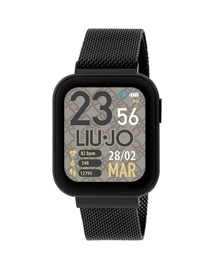 LIU-JO smartwatch uomo orologio IOS/ANDROID argento, bracciale acciaio