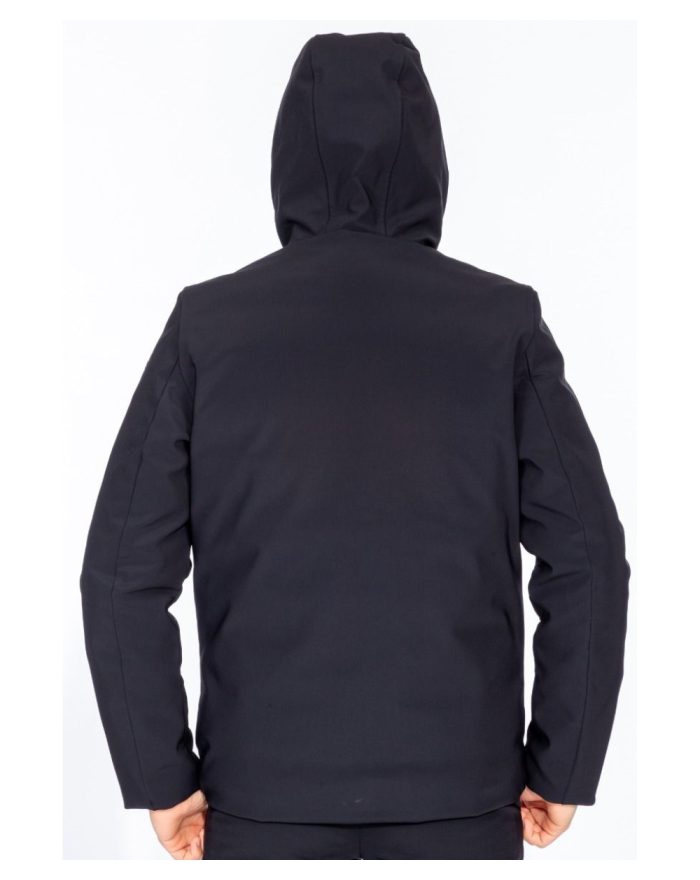 RRD WINTER STORM giacca uomo NERO termica elasticizzata con cappuccio