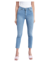 LIU-JO jeans donna denim lunghi slim fit lavaggio chiaro elasticizzati