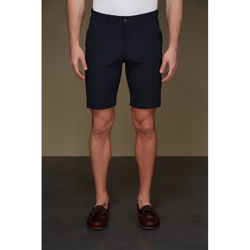 RRD pantaloni uomo TECNO WASH CHINO navy shorts lycra elasticizzati