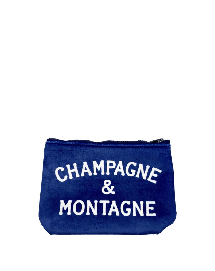 SAINT BARTH MC2 POCHETTE blu Champagne e Montagne