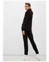 LIU-JO completo felpa maglia e pantaloni colore nero